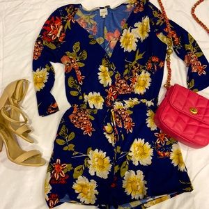 Kaileigh Floral Romper